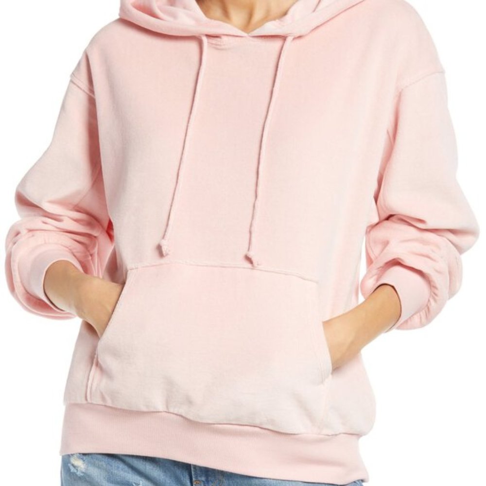 Treasure & Bond Velour Treatment Hoodie size M - Picture 2 of 6